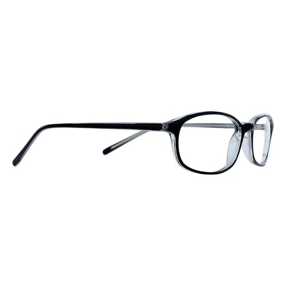 Limited Edition Park Ave Black Crystal Oval Eyeglasses 52-18-140 - Picture 1 of 6